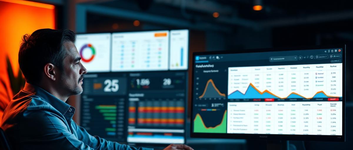 Gestor comercial analisando CRM com oportunidades paradas no pipeline